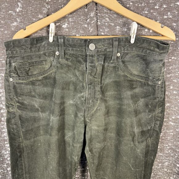 Levi's Made & Crafted Men's Tack Slim Green Jeans Pants W 32 Lot 05081-0098 - Picture 2 of 12